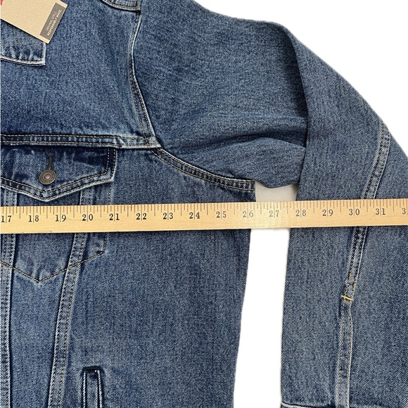 NWT Levi’s Trucker Denim Jacket XL NWT Type III Medium Stonewash Blue - Picture 6 of 16